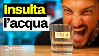 Le parole modificano la struttura dell’acqua? La teoria di Masaru Emoto