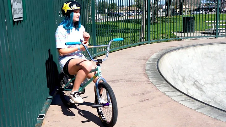 MEET 17 YEAR OLD GIRL BMX RIDER JESSE GREGORY