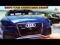 AUDI TT Model Toy Car Construction! - Videos for kids with Bburago toy cars - Car Crash demo!