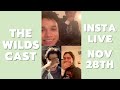 Sarah Pidgeon, Miles Gutierrez-Riley &amp; Zach Calderon | The Wilds | Insta Live - Nov 28th