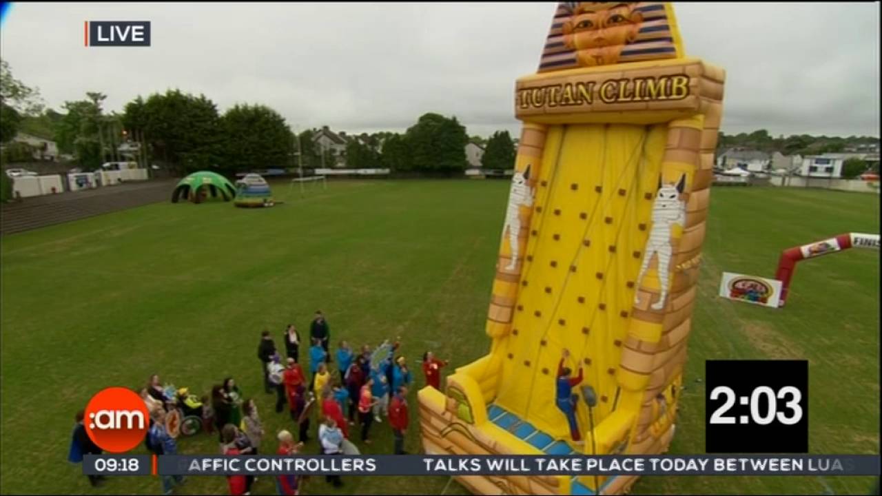 Airmax inflatables Obstacle Course in Aid of the Laura Lynn Foundation ...
