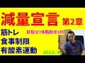 減量宣言　第2章　2015.4