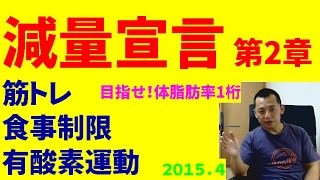 減量宣言　第2章　2015.4