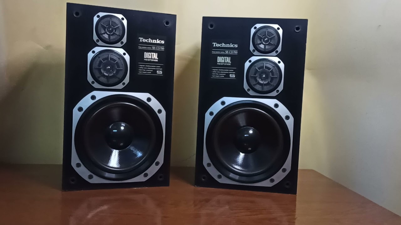 TECHNICS SB-CD700 - YouTube