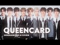 Queencard  zerobaseone ai cover