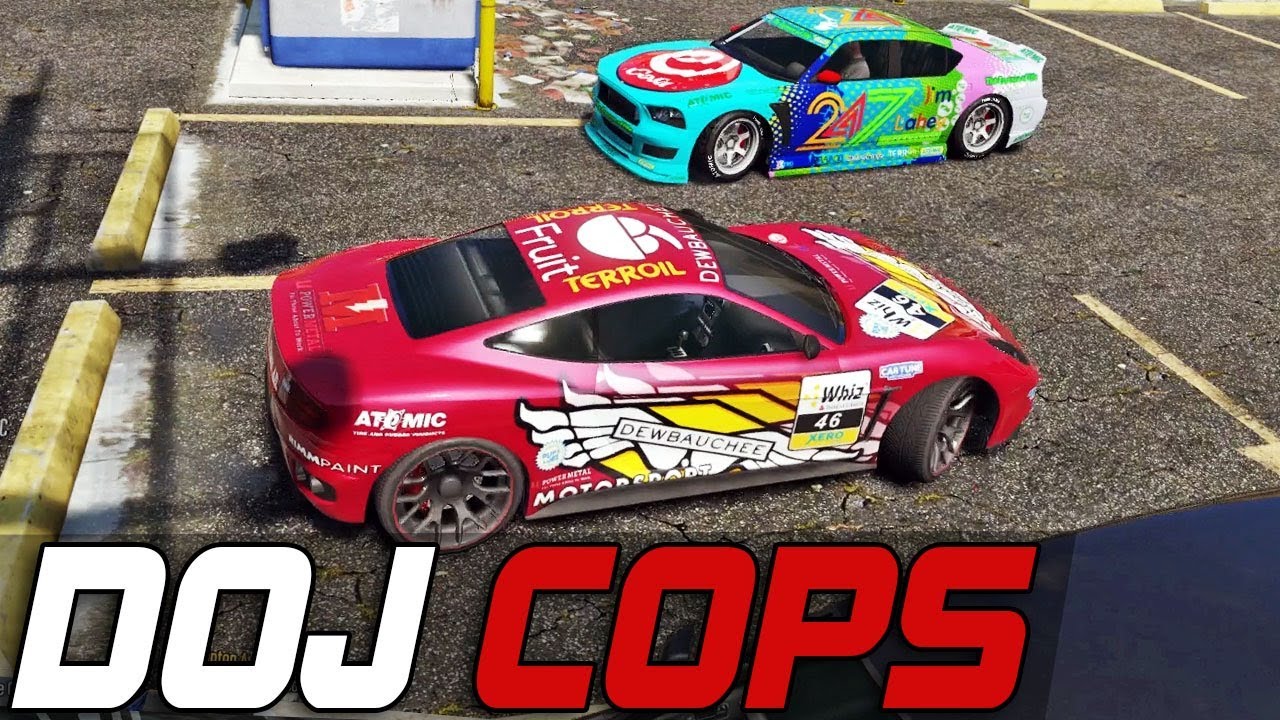 Dept. of Justice Cops #411 -  Race Day