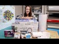 How to Set up an Epson EcoTank 15000 for Sublimation | Supplies you need & Making my first print!