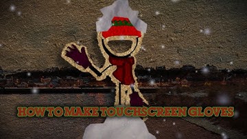 Turn Any Gloves Into Touchscreen Gloves