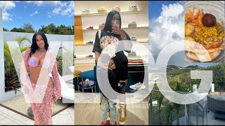 VLOG | SINT MAARTEN TRIP + VIRAL SEAFOOD NOODLES+ KAISER GOT SICK + MORE !