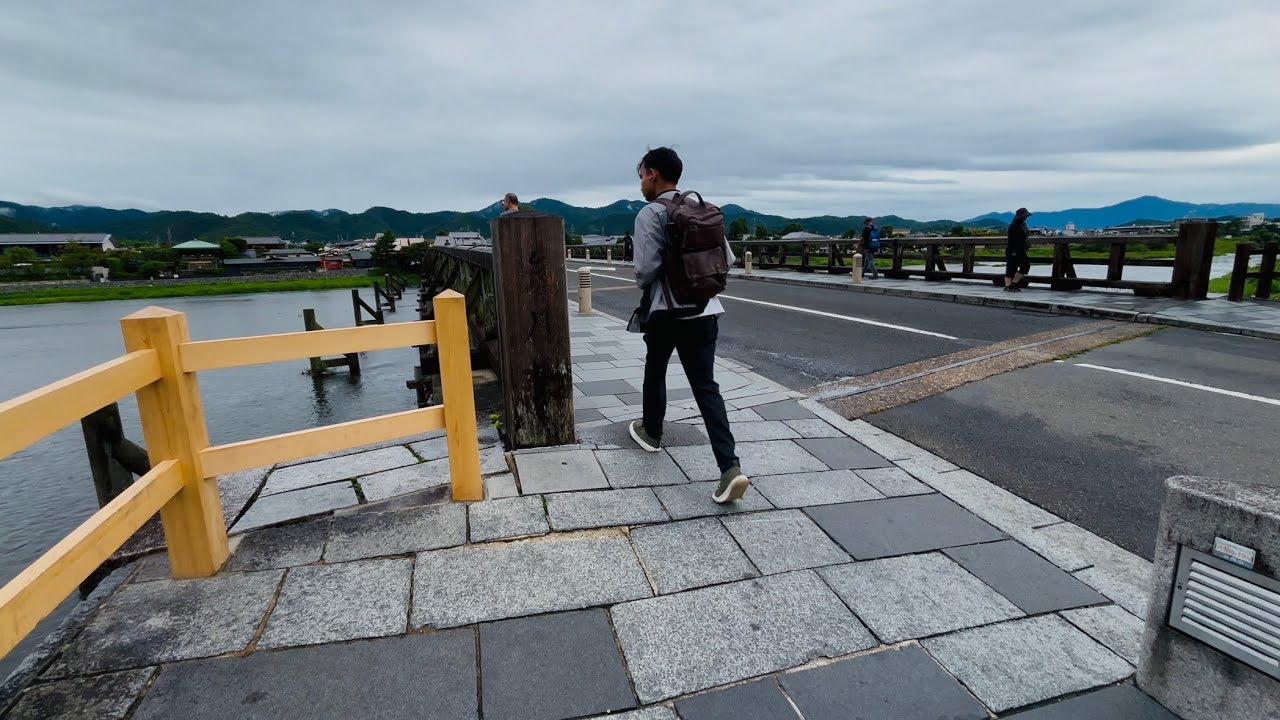 2026年9月7日(月) 朝の京都嵐山☁️Morning in Arashiyama, Kyoto