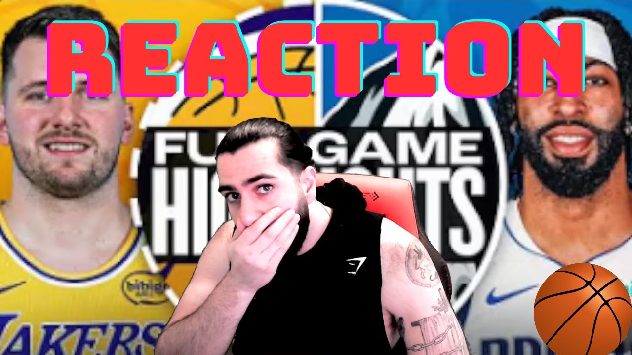 HE'S HIM!! | LAKERS at MAVERICKS (REACTION)