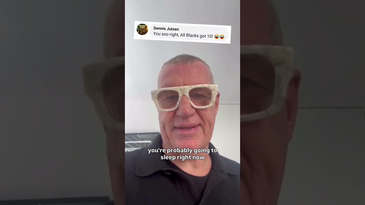 John Kirwan's message to Victor Matfield didn’t age well 😉🏉 SA vs NZ