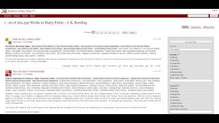 How to Navigate the Archive of our own (Ao3) Filters