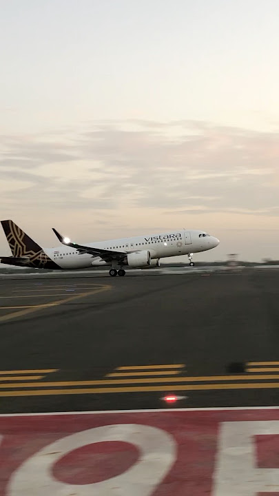Vistara TakeOff | AirBus-320 | #shorts #trending #viralshorts #aviation #airbus #vistaranews