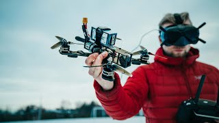 We Built A DIY DJI DRONE  Its so scary to fly