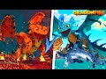 FLAME FURY vs WATER FURY in Minecraft..