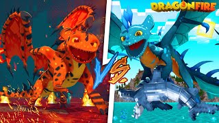 FLAME FURY vs WATER FURY in Minecraft.. @TheRoPo