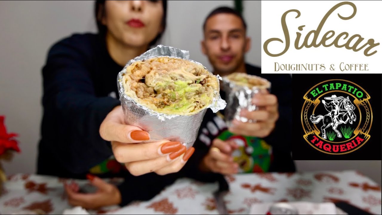 Epic Cheat Day | Sidecar Holiday Flavor Donuts MUKBANG | EATING Tapatio Mexican Street Food