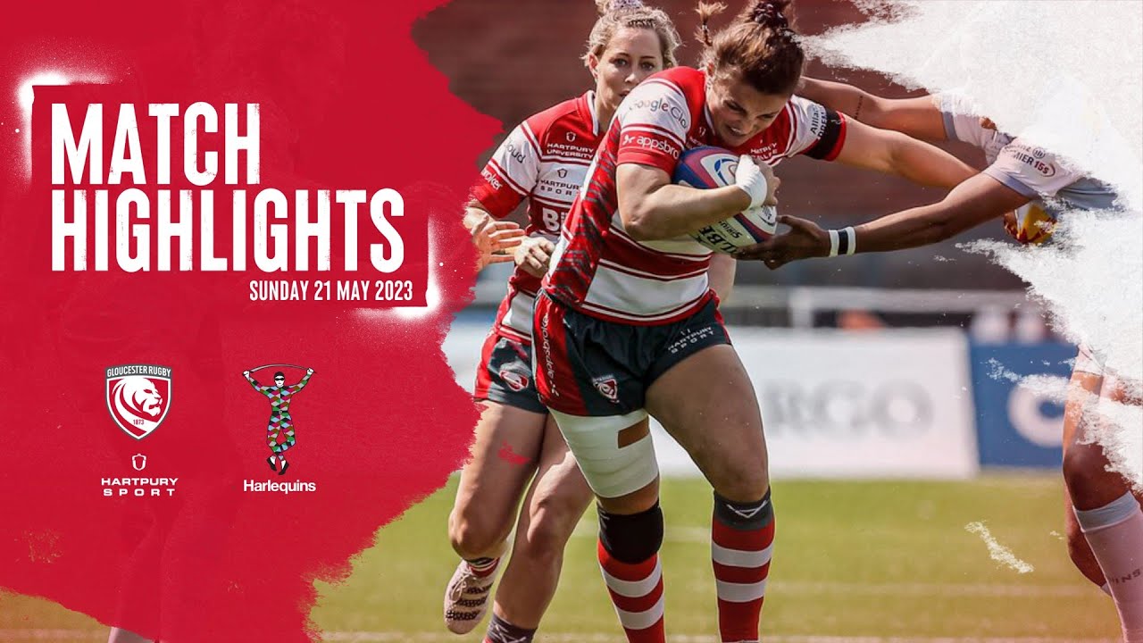 Highlights Gloucester-Hartpury 67-14 Harlequins