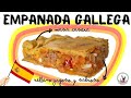 Fácil receta de empanada gallega de atún con masa casera