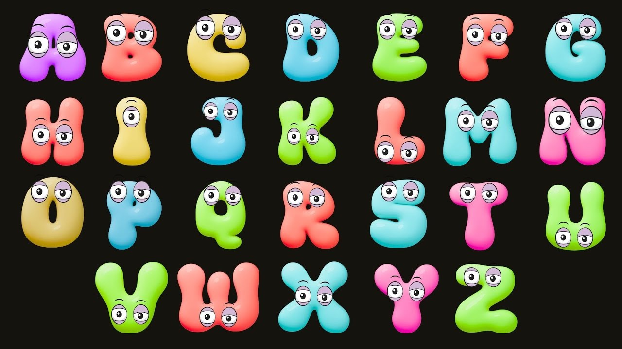 Exciting ABCD for Kids | Learn Alphabet with Cute Letters & Fun ...