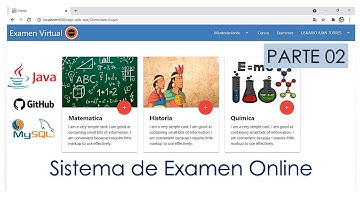 Sistema de Examen Online en Java MVC - Parte 02