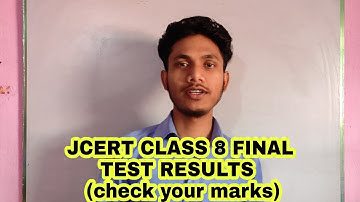 Jcert class 8 final test results By hds tutorial