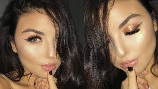 GRWM: Angelic Fall Makeup Tutorial - Tarte Toasted Palette | Tanya Cheban