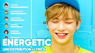 Wanna One – Energetic (Line Distribution + Lyrics Color Coded) PATREON REQUESTED