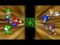 Mario vs sonic total war