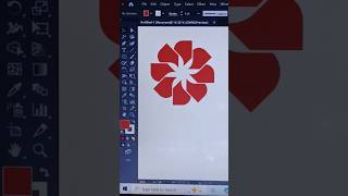 Unique Leaf Logo Design In Adobe Illustrator || #shorts #shortvideo #leaf #unique #logodesgin