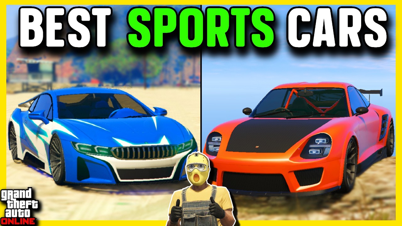 Top 10 BEST SPORTS CARS In GTA Online YouTube 