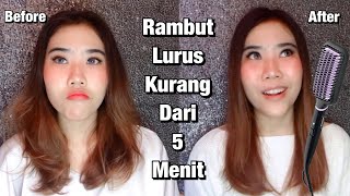 Cara Meluruskan Rambut Dengan Cepat | Philips Heated Straightening Brush Review