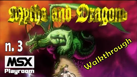 Miths and Dragons MSX turbo R walkthrough 3