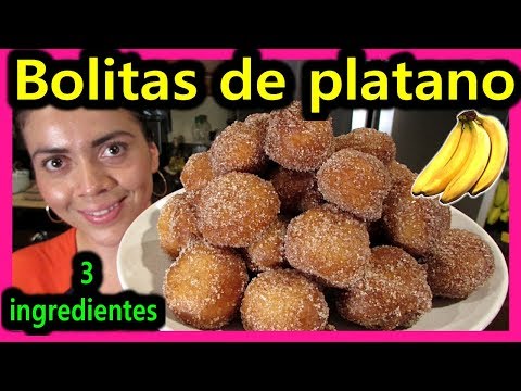 Vídeo: Bolas De Banana