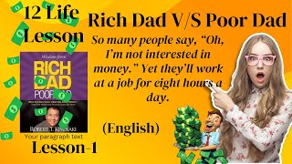 Rich dad and poor dad lesson-1 /Rich dad v/s poor dad complete audio book/FULL VIDEO IN ENGLISH