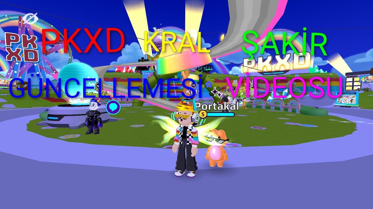 PKXD KRAL ŞAKİR GÜNCELLEMESİ VİDEOSU🌈🌈
