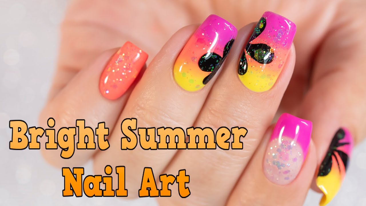 BRIGHT AND COLOURFUL GEOMETRIC NAIL TUTORIAL | Bespoke-Bride: Wedding Blog