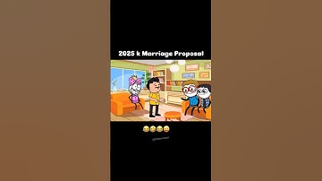 Marriage Proposal Trends of 2k25😎🤠#shorts