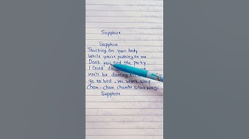 Thumbnail of Ed Sheeran - Sapphire (Lyrics) #edsheeran #sapphire #lyrics