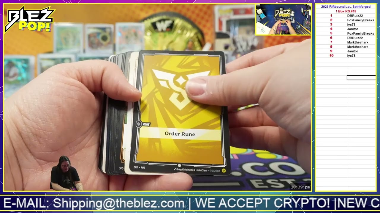 2026 Riftbound League of Legends Spiritforged 1 Box Random Serial #18