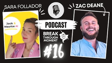 Leveraging LinkedIn for Business Growth | The Breakthrough Moment Podcast Ep #16 | Sara Follador