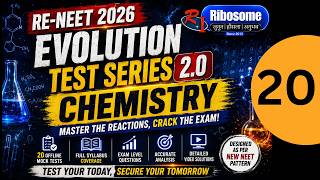 RENEET EVOLUTION TEST SERIES 2.0 | PAPER 20 | CHEMISTRY SOLUTION