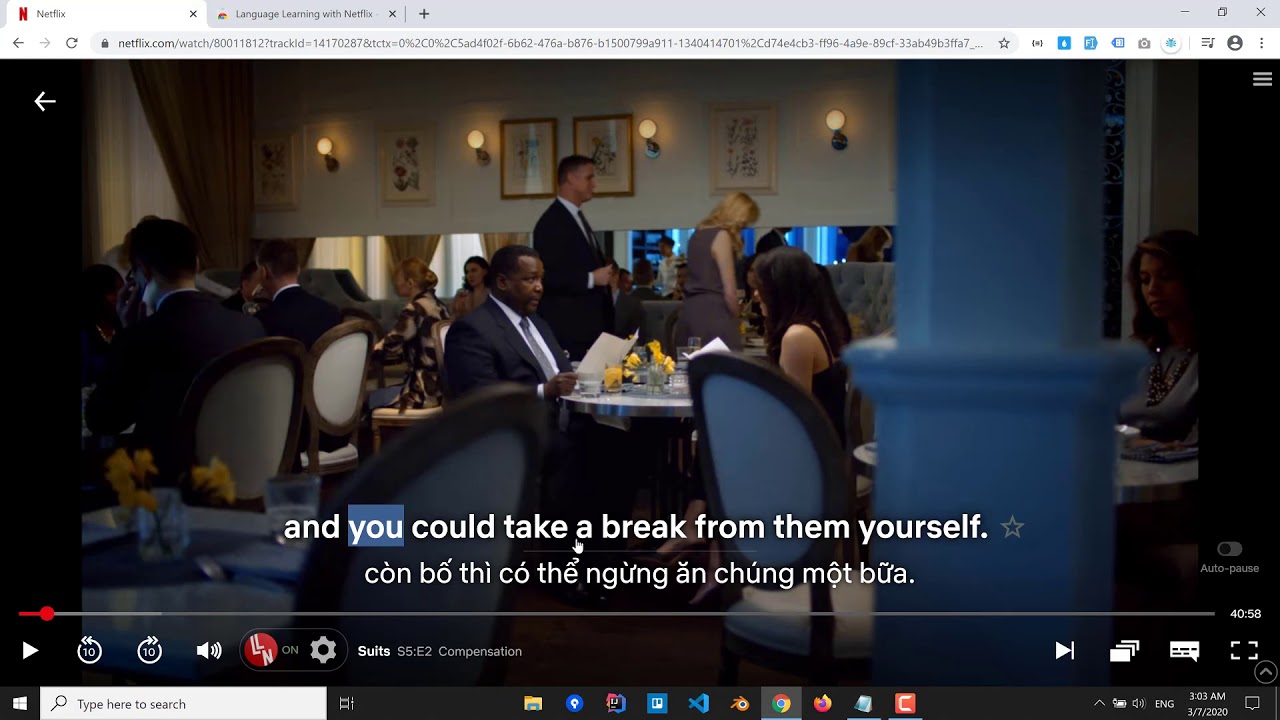 Xem phim song ng tr n netflix gi ng v i study phim youtube