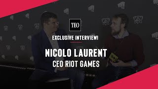 Before the league of legends world championships 2019 finals in paris,
ceo riot games, nicolo laurent, spoke with esports observer journalist
grah...