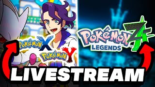 POKEMON LEGENDS Z-A DISCUSSION & FIRST TIME PLAYING POKEMON X AND Y