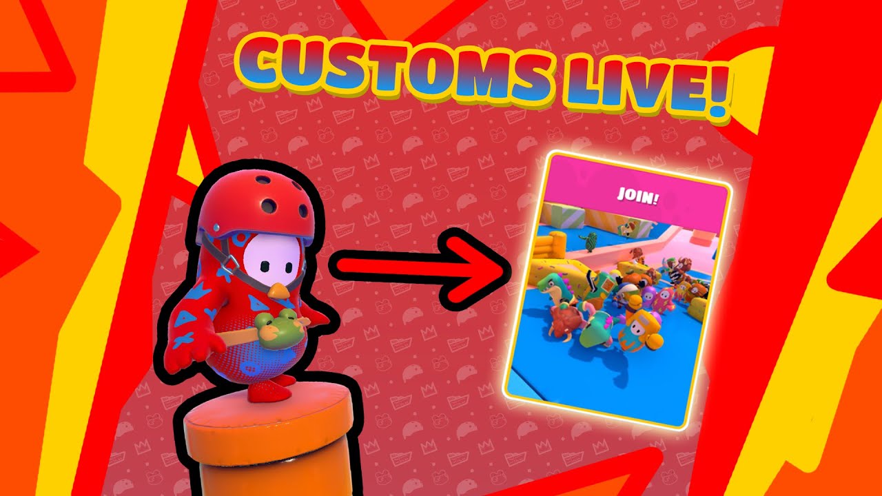 [LIVE] Fall Guys Customs With Viewers! - YouTube