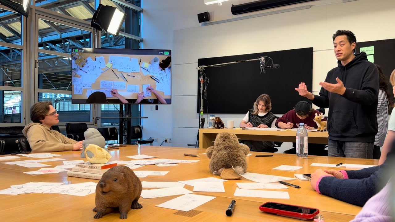 Создание мультфильма «Прыгуны» от Pixar!