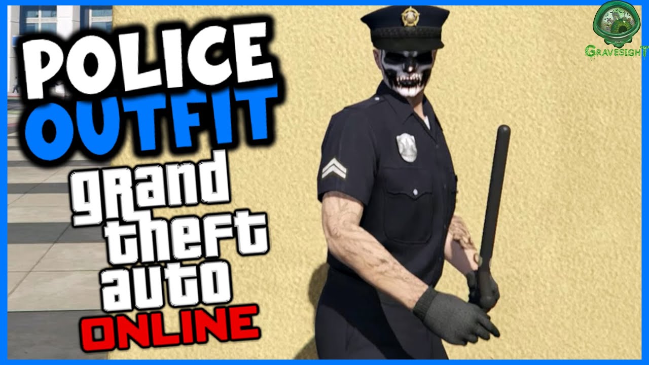 How To Get Cop Outfit In GTA Online YouTube 
