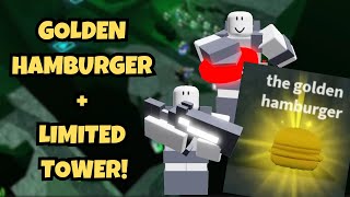 How to Get Golden Burger and Vanguard Tower In Critical Tower Defense | ROBLOX screenshot 5